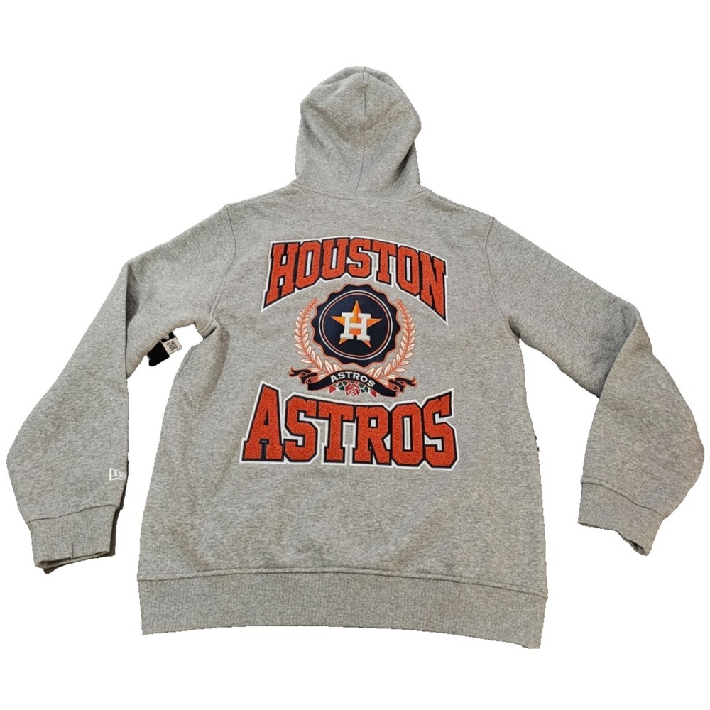 New Era®‎ (Men's LARGE) MLB Houston Astro's Embroidered Full Zip Hoodie - $130
